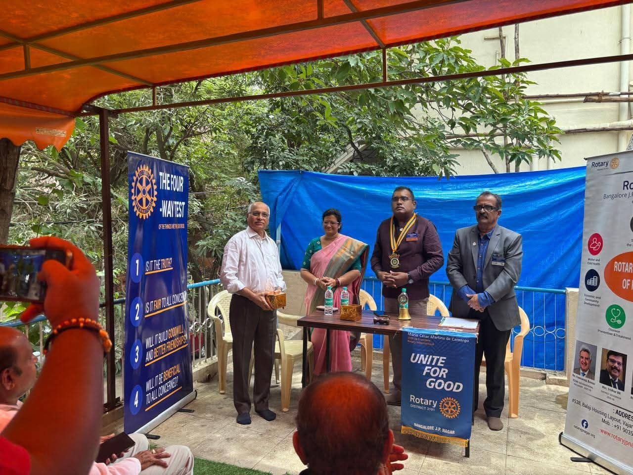 Chaired Rotary Club Programme, photo 1