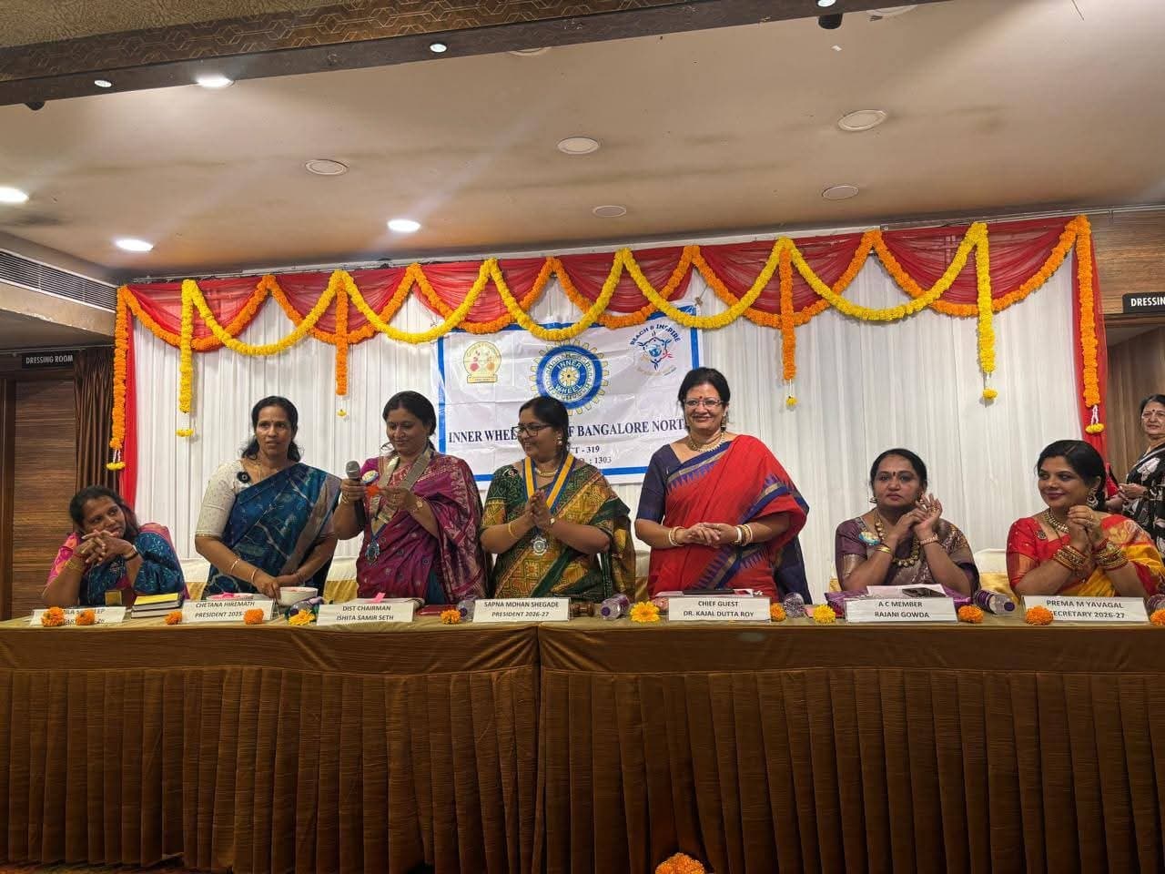 Chief Guest at Inner Wheel Club, North Bangalore, photo 1