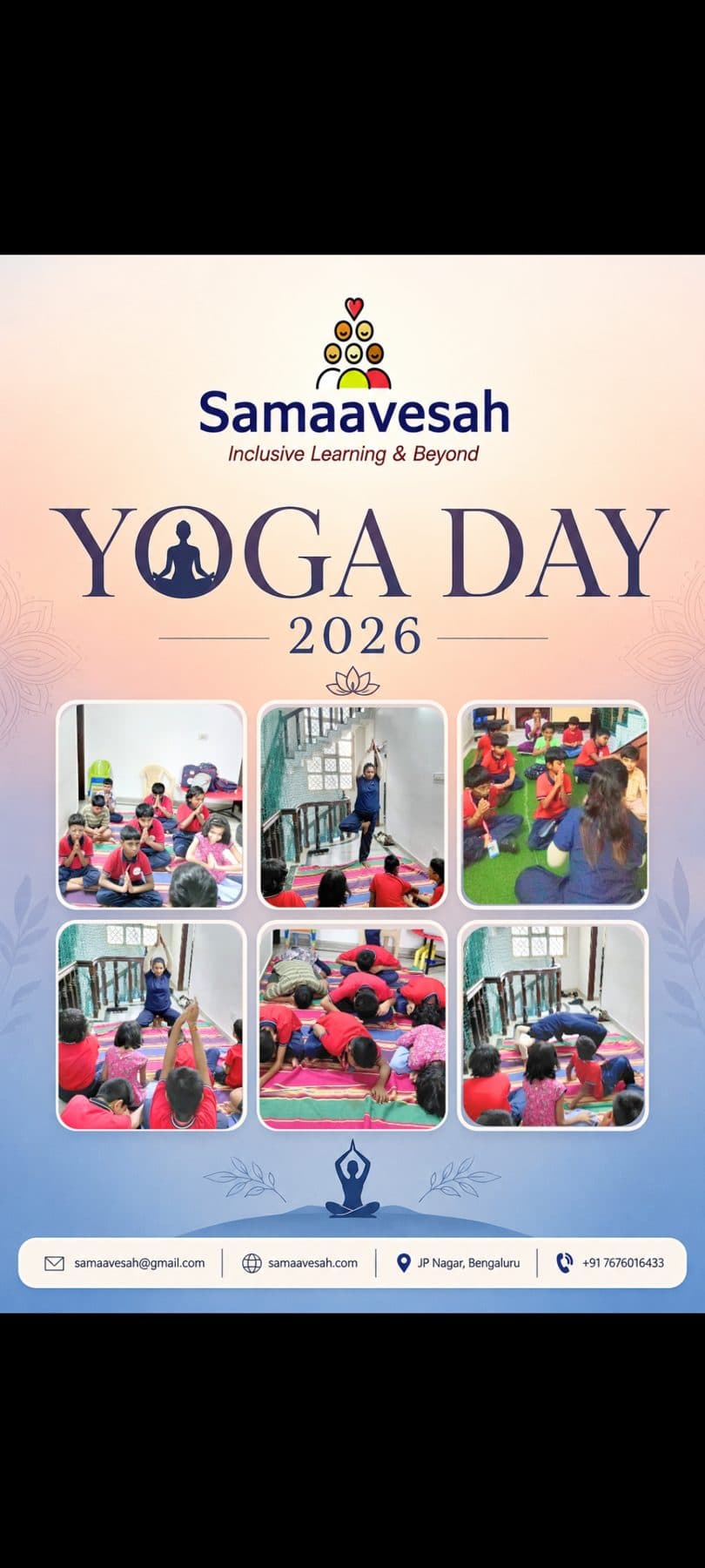 Yoga Day 2026 at Samaavesah