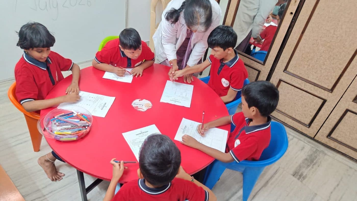 A learning session at Samaavesah Academy
