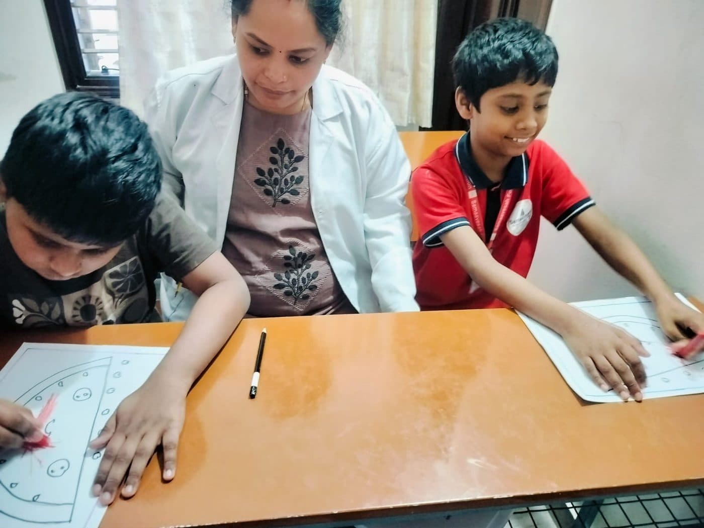 A learning session at Samaavesah Academy