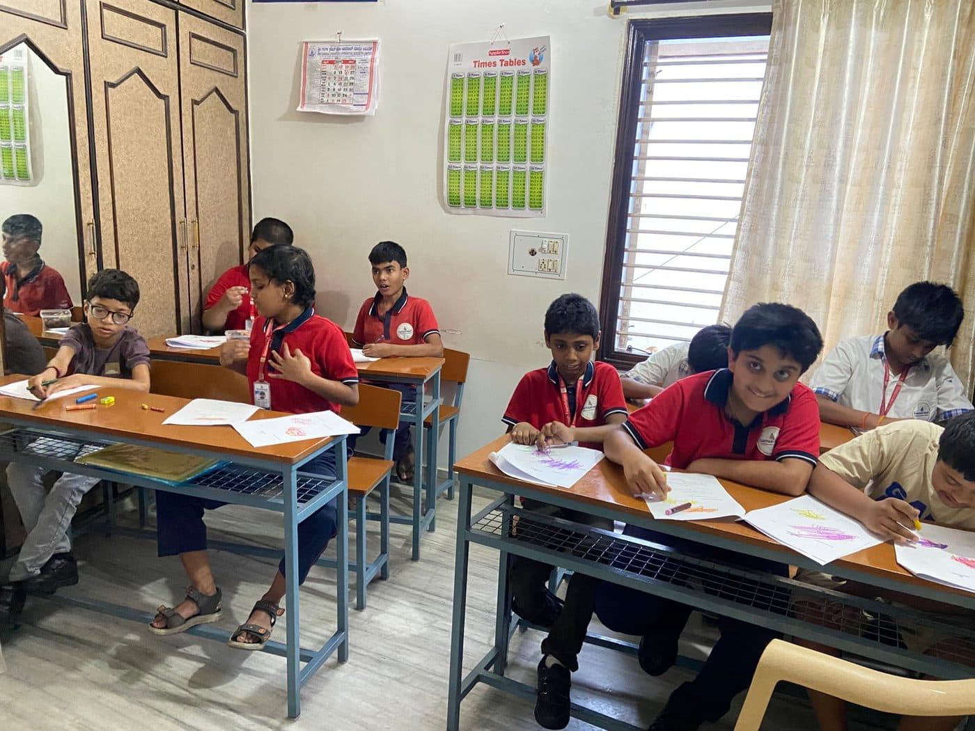 A learning session at Samaavesah Academy