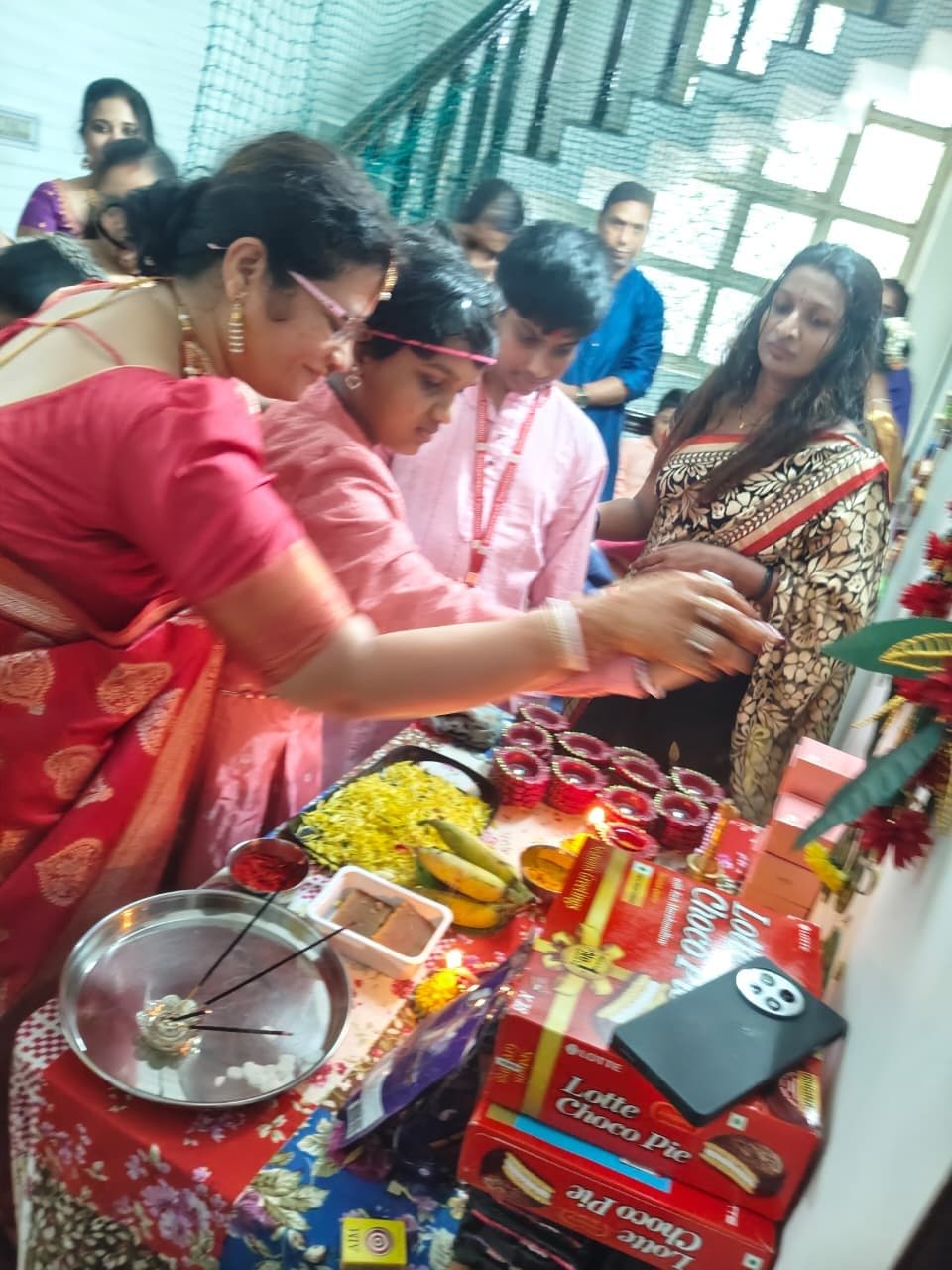 A celebration at Samaavesah