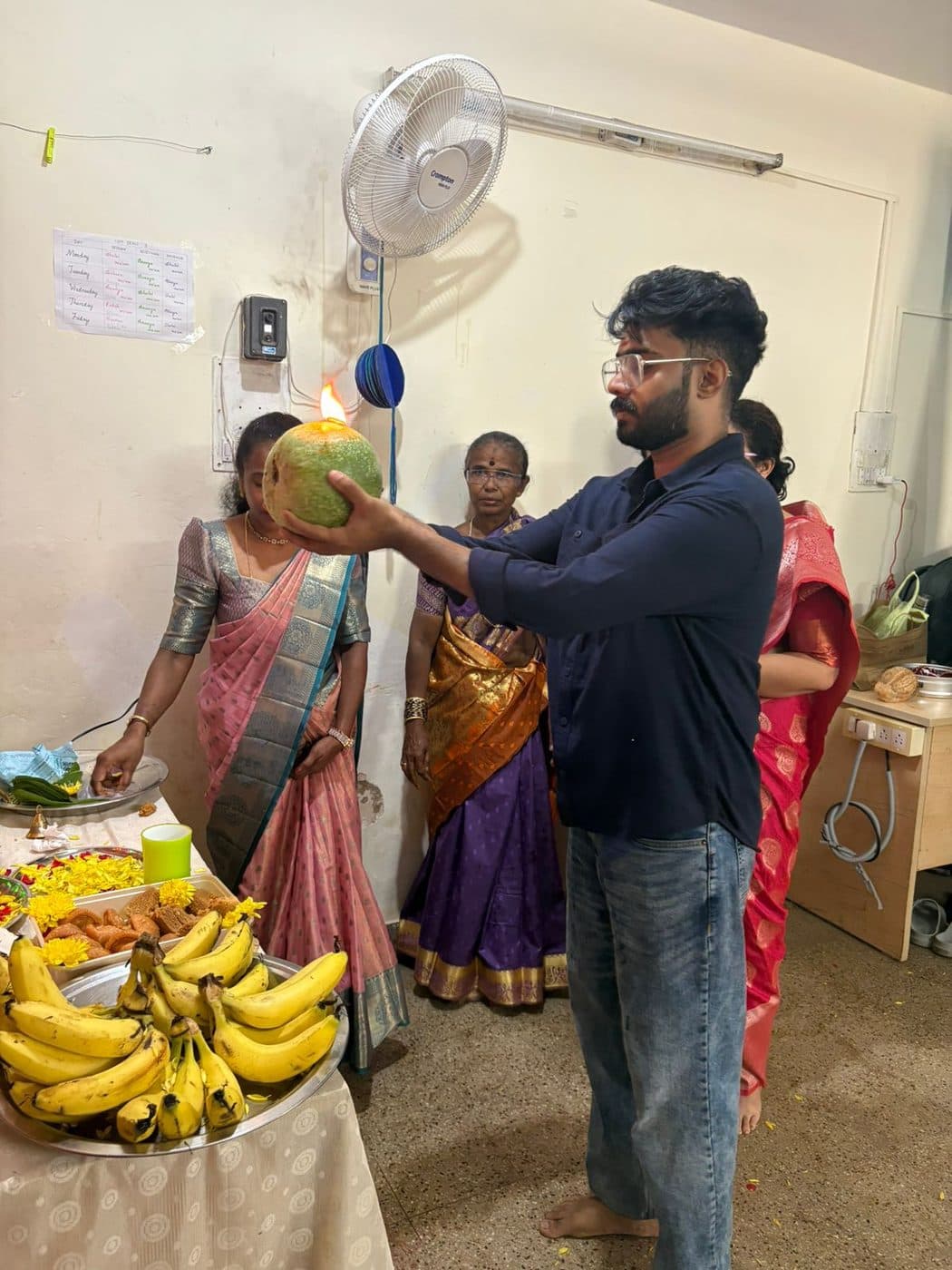 A celebration at Samaavesah