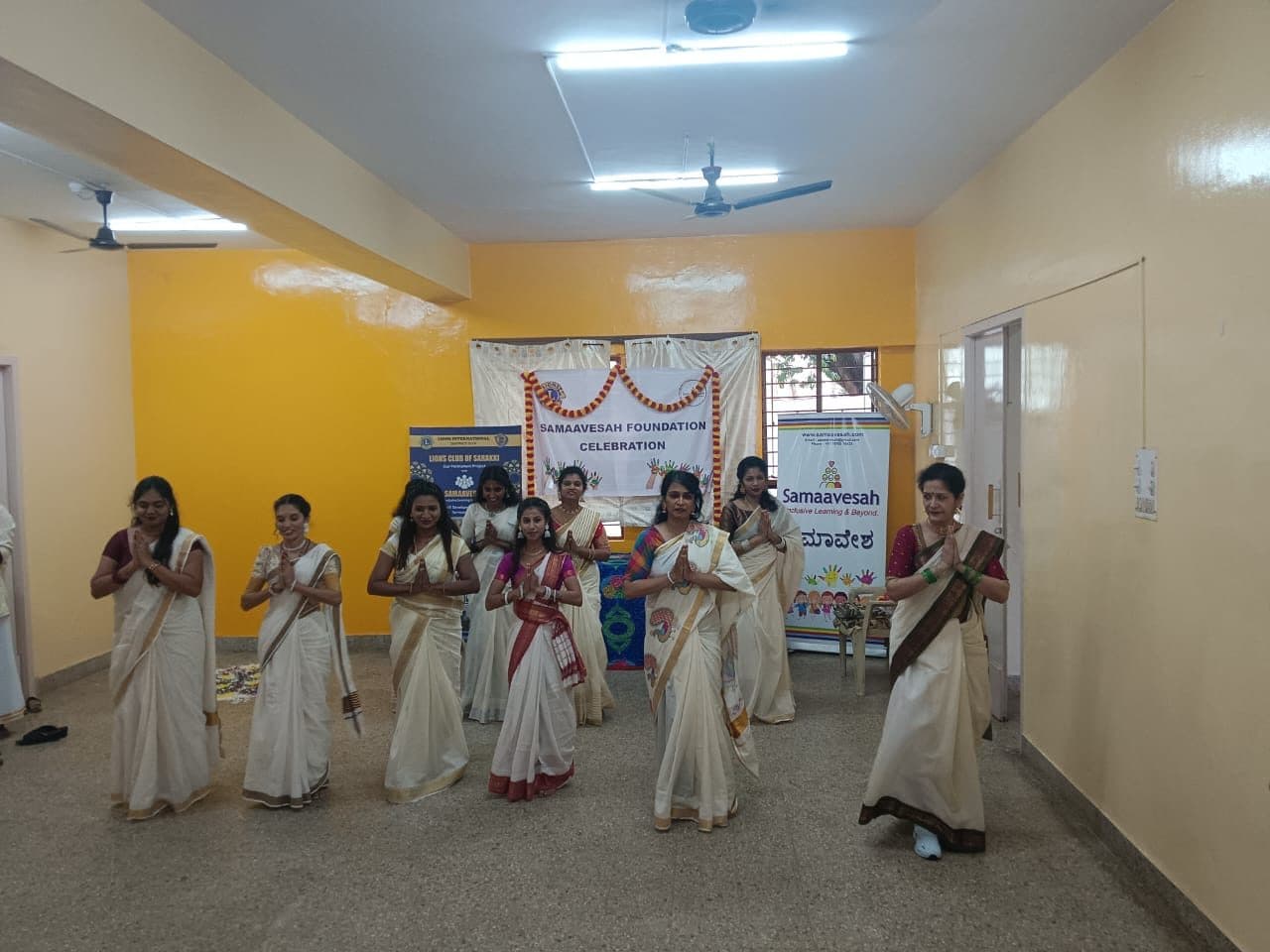A celebration at Samaavesah