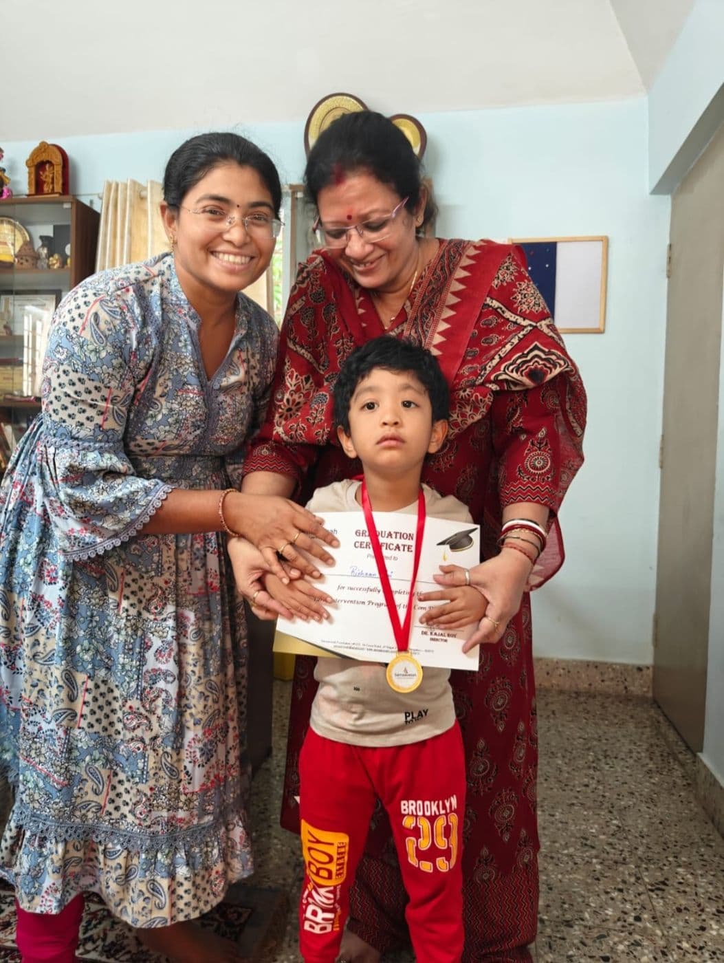 A proud medal moment