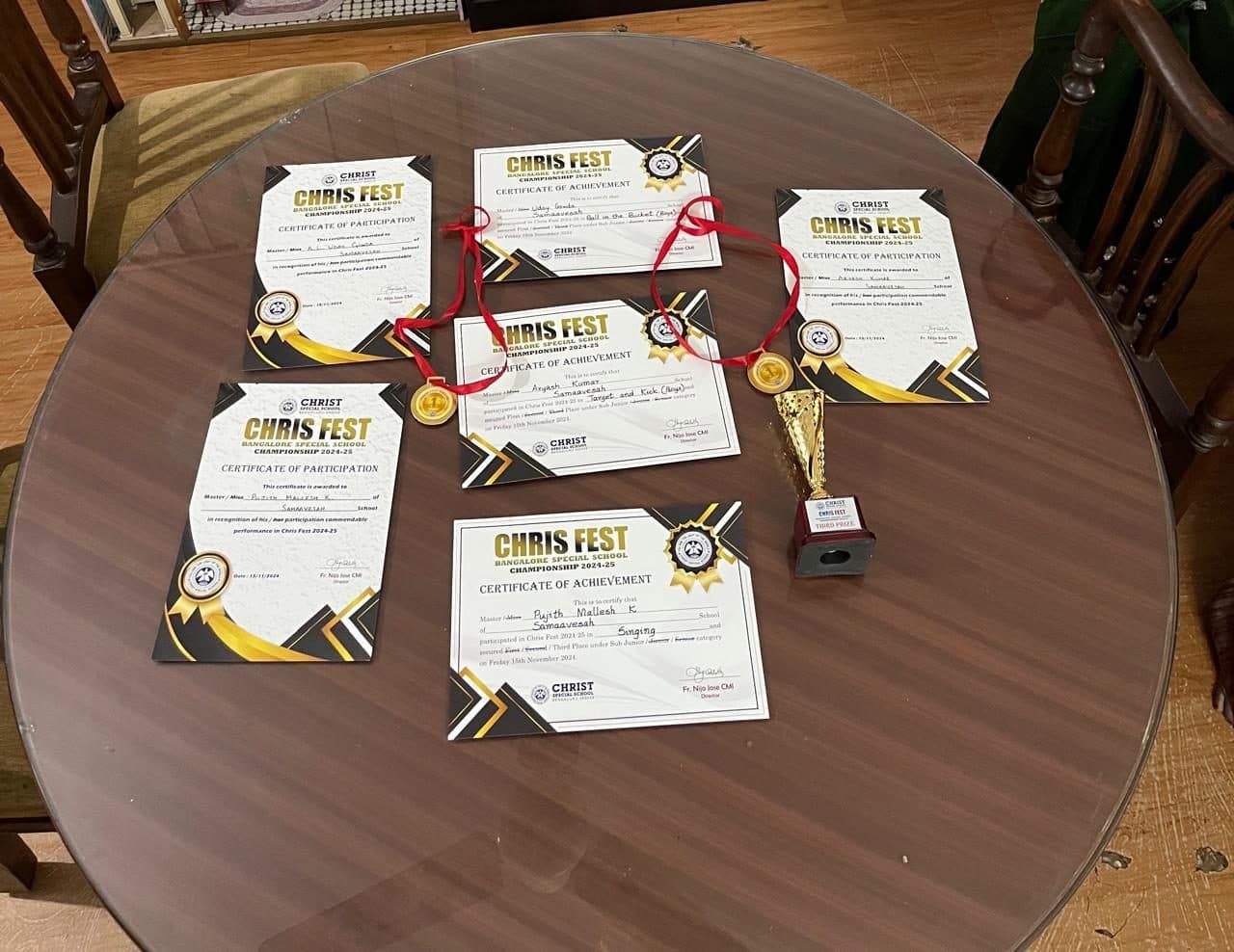 Graduation day and achievements at Samaavesah
