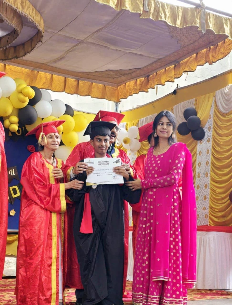 Graduation day and achievements at Samaavesah