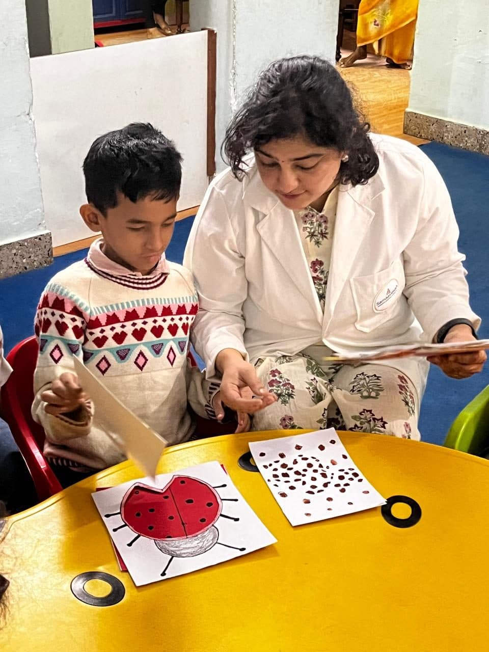 Therapy session at Samaavesah