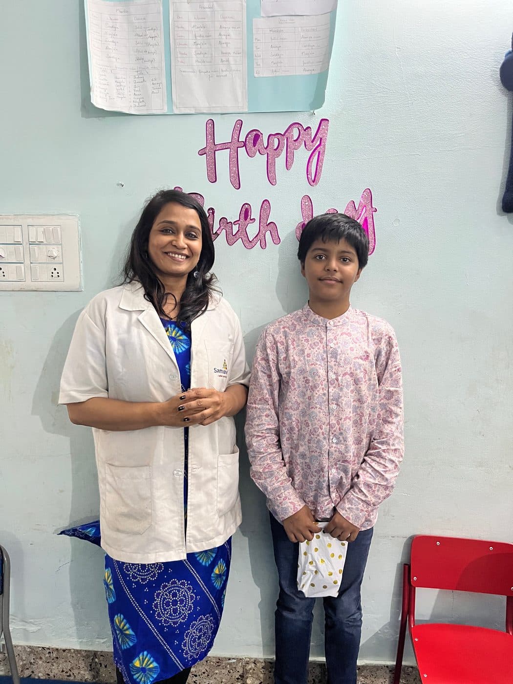 Therapy session at Samaavesah