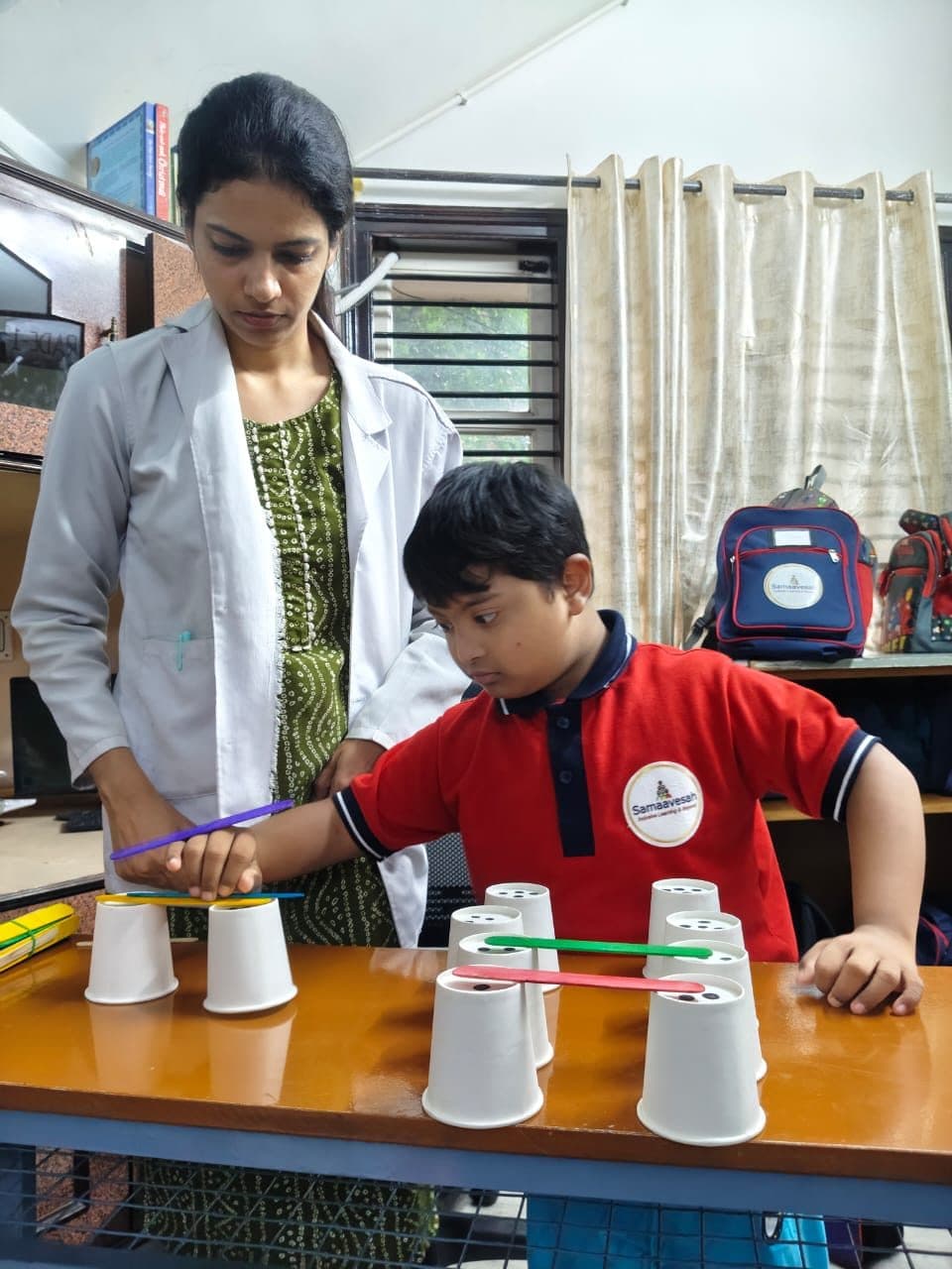 Therapy session at Samaavesah