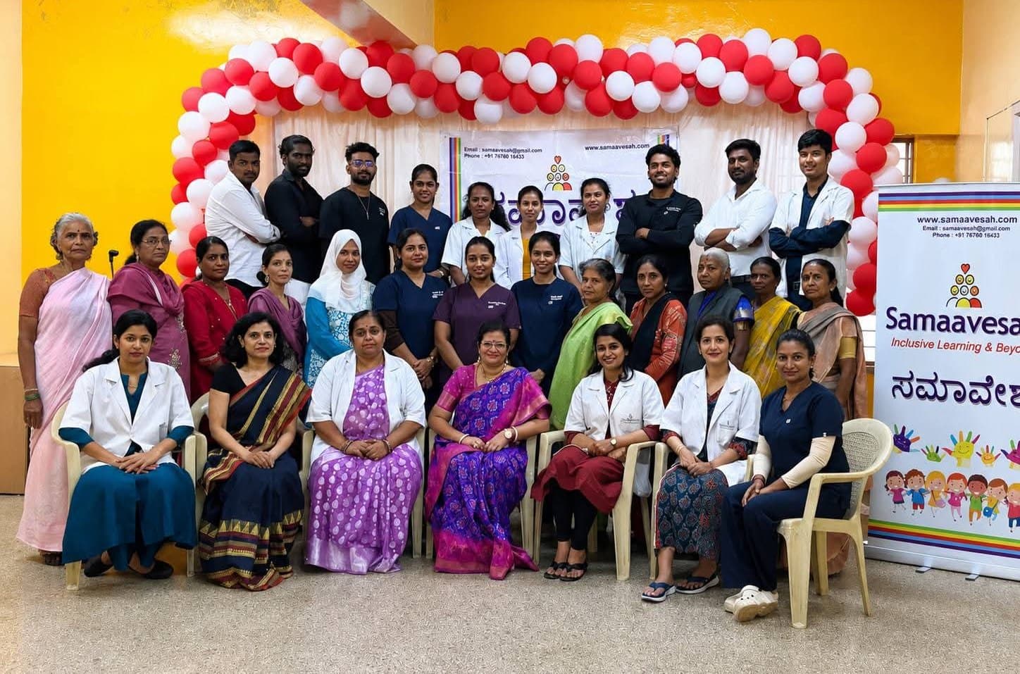 The Samaavesah team together